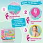 Personalised Birthday Cupcake Jigsaw Puzzle, thumbnail 4 of 10