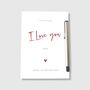 Valentines Card I Love You More, thumbnail 3 of 7