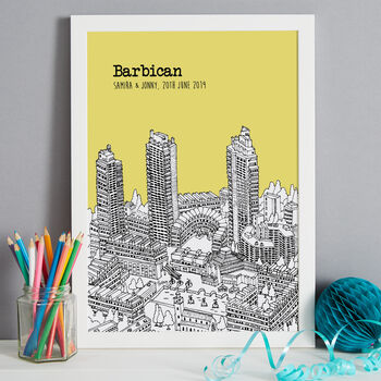 Personalised Barbican Print, 6 of 10