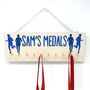 Personalised Running Medals Board Blue, thumbnail 2 of 2