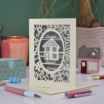New Home Papercut Card, 4 of 6