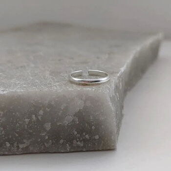 Sterling Silver Toe Ring, 2 of 7