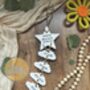 Personalised New Baby Hanging Clay Keepsake, thumbnail 1 of 10