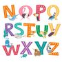 Kids Animal Alphabet Letter Name Print, thumbnail 5 of 12