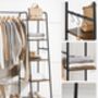 Clothes Rail With Shoe Rack Storage Side Hooks, thumbnail 5 of 8