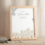 Meadow Drop Top Frame Wedding Guest Book, thumbnail 1 of 5