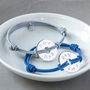 Personalised Coordinate Open Disc Bracelet, thumbnail 7 of 10