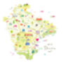 Personalised Devon Map: Add Favourite Places, thumbnail 3 of 4