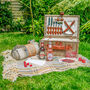 Luxe Picnic Hug Hamper With Drinks, Blanket And More, thumbnail 1 of 8