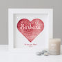 Personalised 80th Birthday Watercolour Word Art Gift, thumbnail 5 of 12