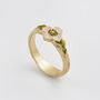 Poppy Anemone Gold Ring, thumbnail 1 of 8
