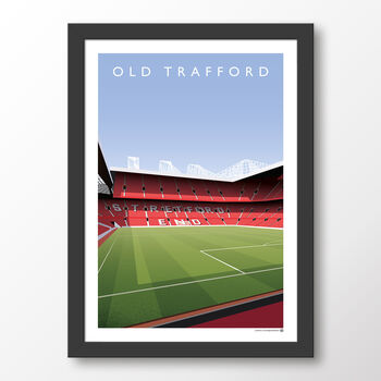 Manchester United Old Trafford Stretford End Poster, 7 of 7