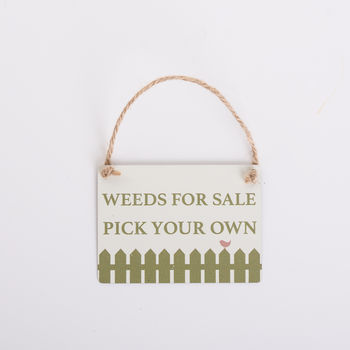 Metal Garden Signs By The New Eden | notonthehighstreet.com