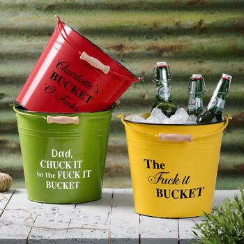 Personalised Fuck It Bucket, 2 of 5