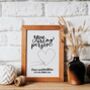 Personalised You Are My Person Couple Print, thumbnail 3 of 11