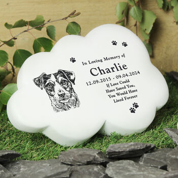 Personalised Dog Breed Memorial Cloud, 3 of 6