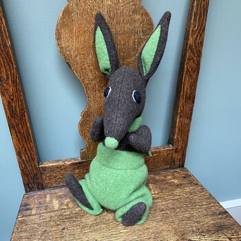 Bunny Rabbit Soft Toy Handmade And Personalised, 3 of 11