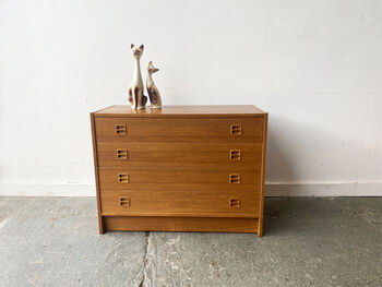 Danish Mid Century Chest Of Drawers By Sejling Skabe, 5 of 12