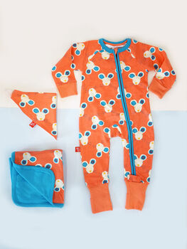 Maura The Mouse Zip Up Romper, 2 of 4