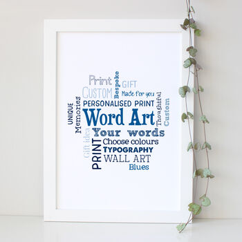 Personalised 18th Birthday Word Art Gift For Him, 7 of 7