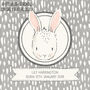 Personalised New Baby Bunny Print, thumbnail 3 of 8