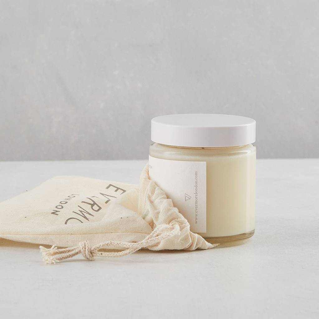 moon organic coconut wax candle 120ml by evermore