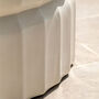 Calabria Cream Smooth Concrete Coffee Table, thumbnail 2 of 7