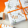 Christmas Snowman Wrapping Paper, thumbnail 5 of 8