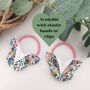 Ditsy Buttercup Floral Hair Bobble Accessory, Scrunchie, thumbnail 6 of 12