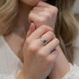 Sterling Silver Personalised Mantra Ring, thumbnail 4 of 12