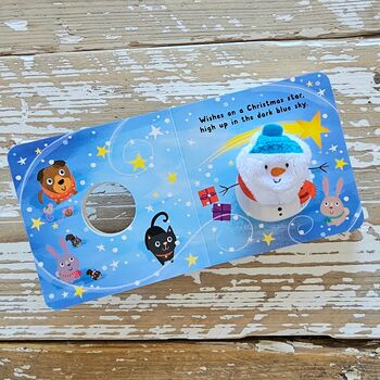 'Friendly Little Snowman' Finger Puppet Book, 2 of 2