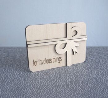 Personalised Gift Card Presentation Box, 4 of 6