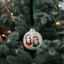 Child's Portrait Christmas Bauble, thumbnail 4 of 8