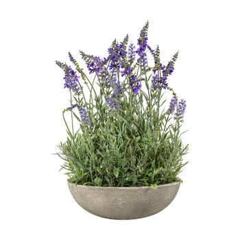 Faux Potted Lavender Bowl, 3 of 4