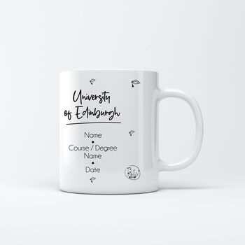 Personalised Edinburgh Graduation Mug, 3 of 5