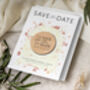 Save The Date Magnet Cards Summer Wedding Wildflower, thumbnail 6 of 10