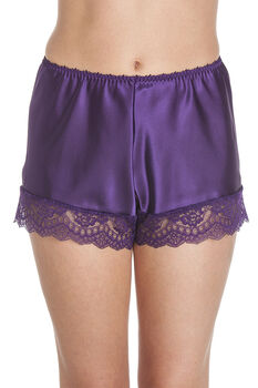 English Made Purple Satin Lace Camisole Set With French Knickers Ladies Size 8 To 28 UK, 6 of 6