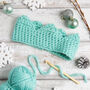 Christmas Crown Easy Crochet Kit, thumbnail 2 of 9
