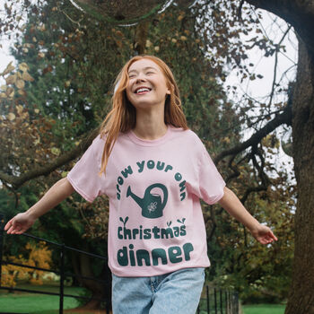 Grow Your Own Christmas Dinner Women's T Shirt, 3 of 4