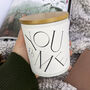Personalised Two Wick Valentines Candle Gift, thumbnail 4 of 5