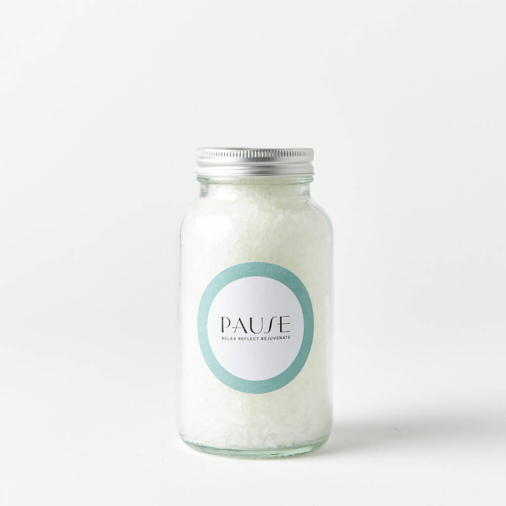 White Bath Salts By The Black Farmer