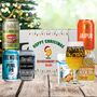 Personalised Ipa Happy Christmas Craft Beer Gift Set With Glass And Snack, thumbnail 1 of 4