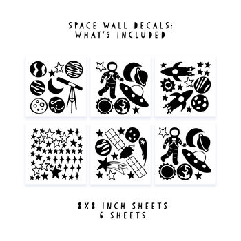Space Wall Stickers, 2 of 3