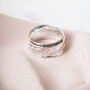 Personalised Sterling Silver Wide Spinner Ring, thumbnail 5 of 12