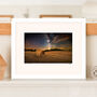 The Milky Way Above A Field Of Hay Bales Fine Art Print, thumbnail 3 of 3