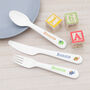 Personalised Plastic Children's Cutlery Set, thumbnail 6 of 12