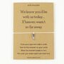 If Heaven Wasn't So Far Away Remembrance Wish Bracelet, thumbnail 2 of 4