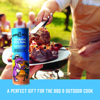 The Dorset Spice Shed Jurassic BBQ Tube 'O' Rubs, 2 of 7