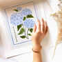 Hydrangea Art Print, thumbnail 3 of 7