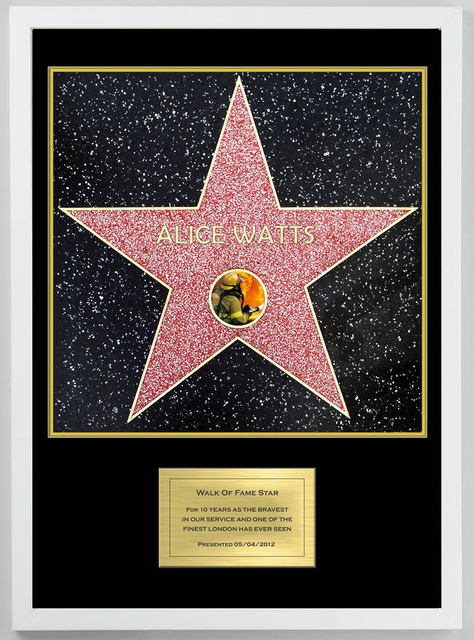 Personalised Walk Of Fame Hollywood Star